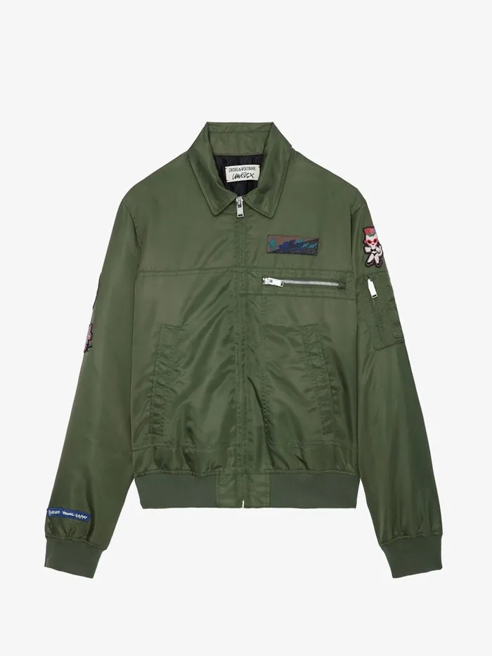 WomenMen Zadig and Voltaire Jackets and Coats Bolid Jacket Used Kaki
