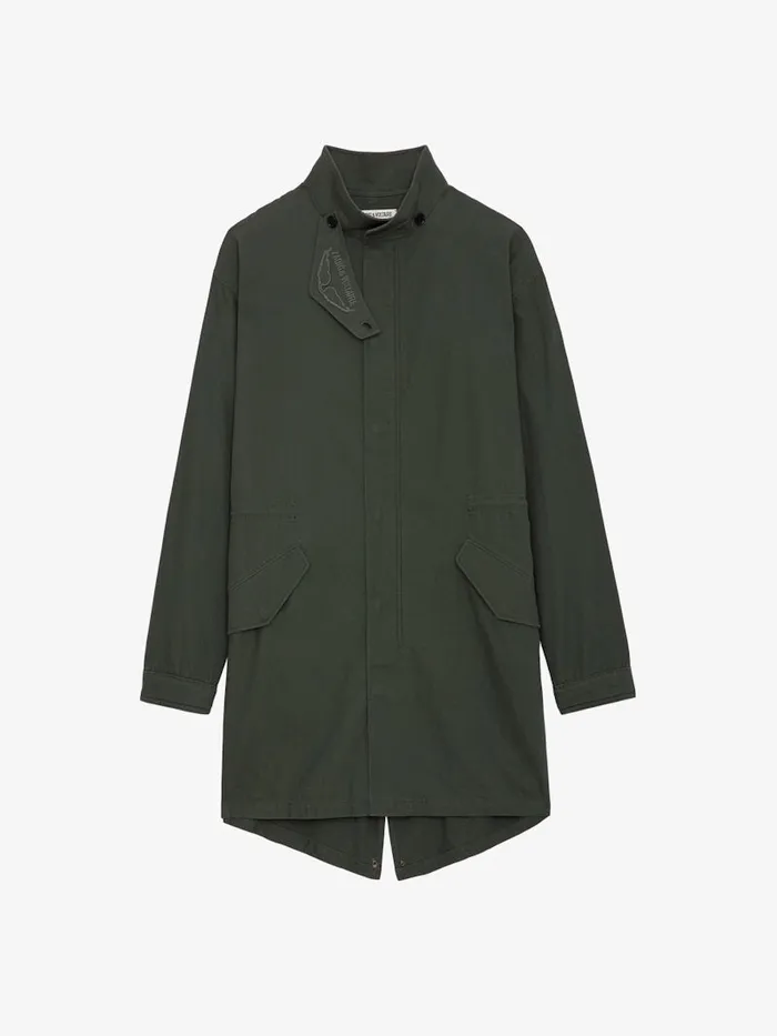 WomenMen Zadig and Voltaire Jackets and Coats Kadri Parka Kaki
