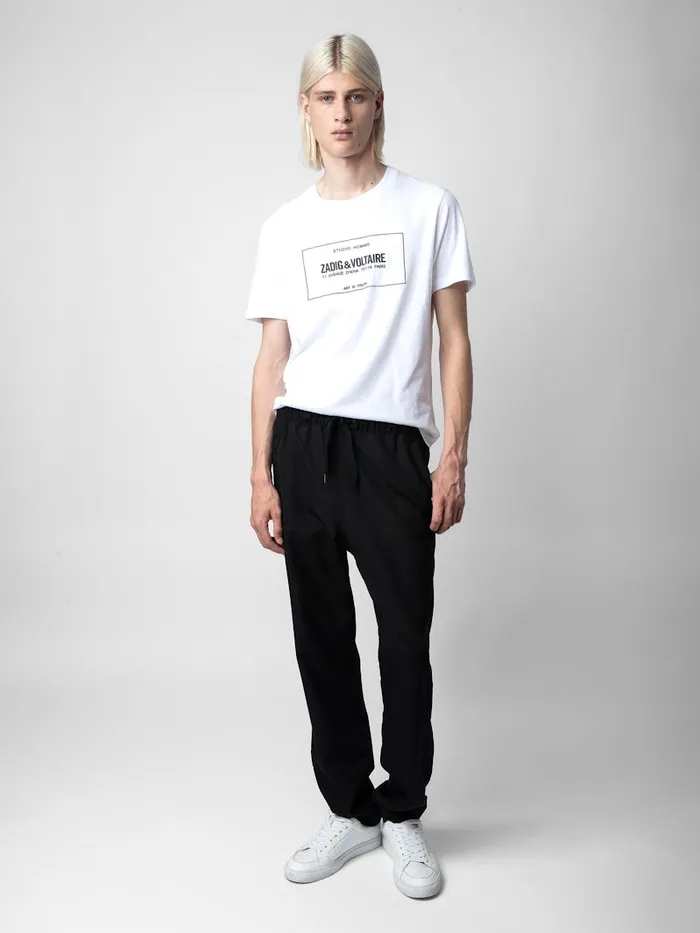WomenMen Zadig and Voltaire Pants and Shorts Pixel Pants Black