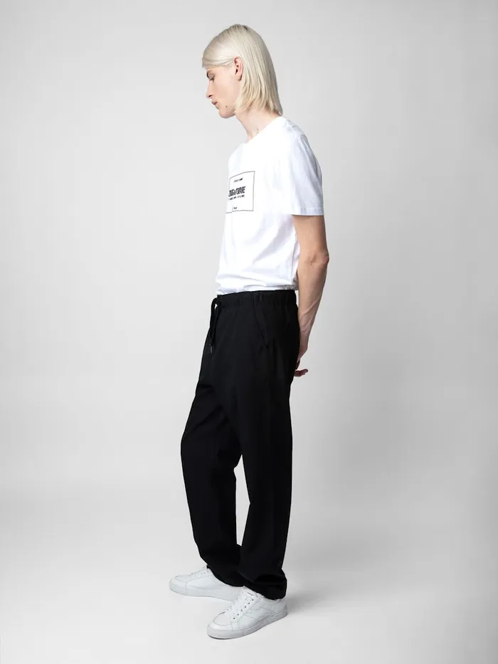 WomenMen Zadig and Voltaire Pants and Shorts Pixel Pants Black