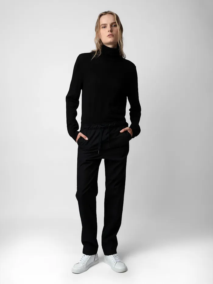 WomenMen Zadig and Voltaire Pants and Shorts Pixel Pants Black