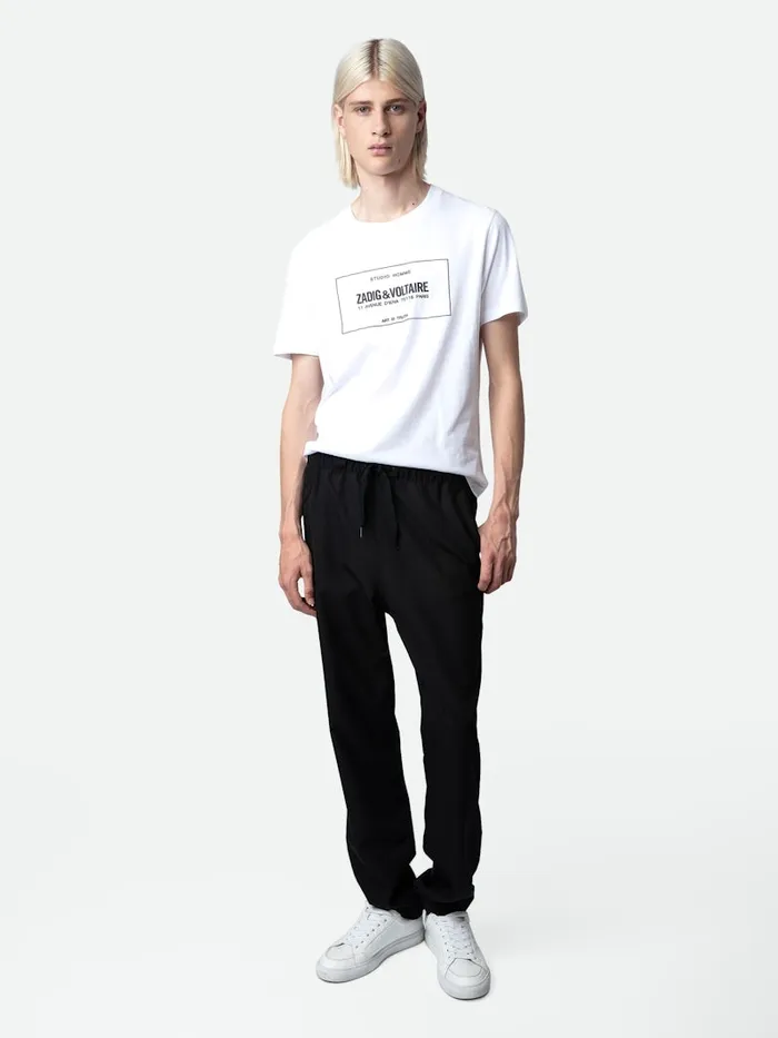WomenMen Zadig and Voltaire Pants and Shorts Pixel Pants Black