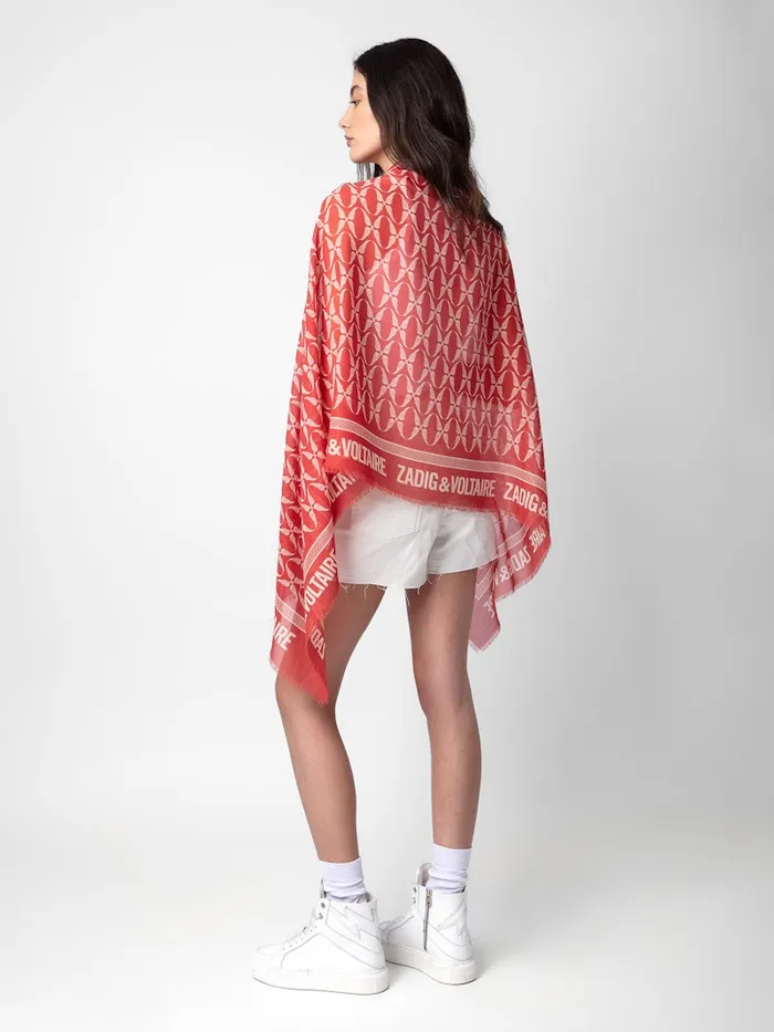 WomenMen Zadig and Voltaire Scarves Delta Scarf Power