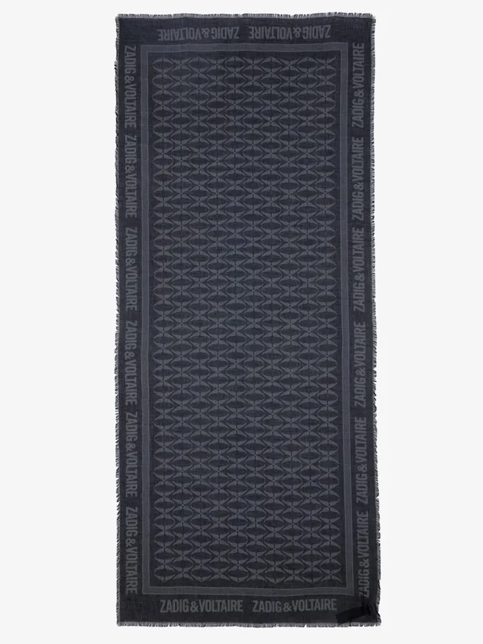 WomenMen Zadig and Voltaire Scarves Delta Scarf Road