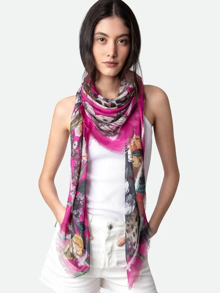 WomenMen Zadig and Voltaire Scarves Kerry Scarf Glam