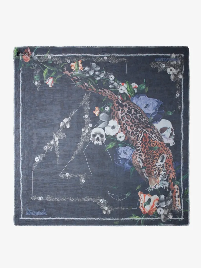 WomenMen Zadig and Voltaire Scarves Kerry Scarf Ink