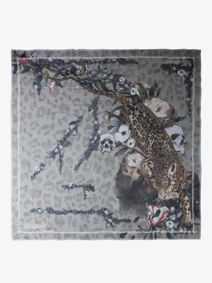 WomenMen Zadig and Voltaire Scarves Kerry Scarf Kaki
