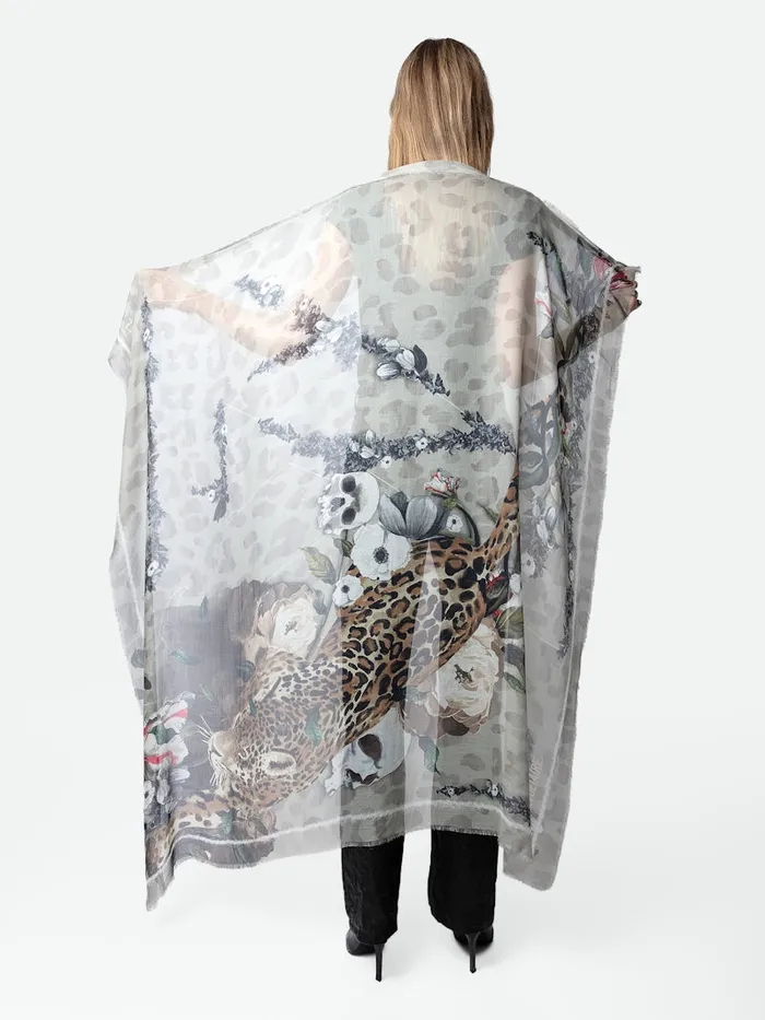 WomenMen Zadig and Voltaire Scarves Kerry Scarf Kaki