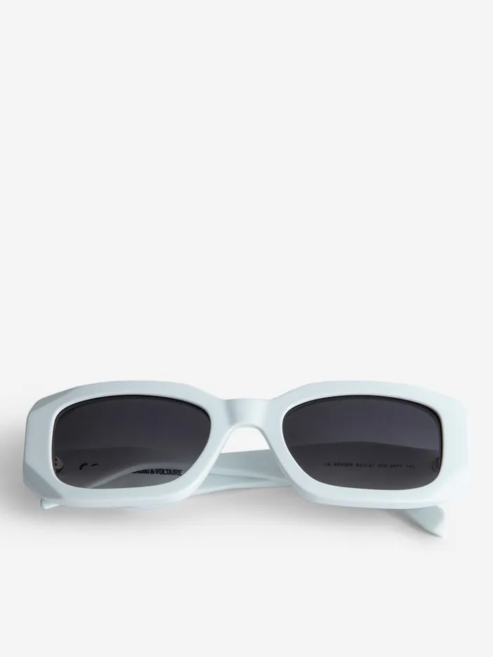 WomenMen Zadig and Voltaire Sunglasses ZV23H3 Sunglasses White