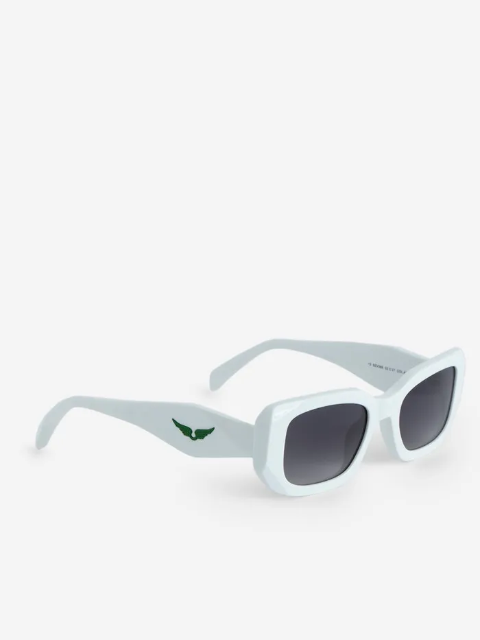 WomenMen Zadig and Voltaire Sunglasses ZV23H3 Sunglasses White