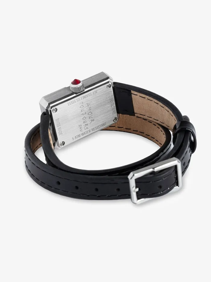 WomenMen Zadig and Voltaire Watches Cecilia Watch Shiny Silver