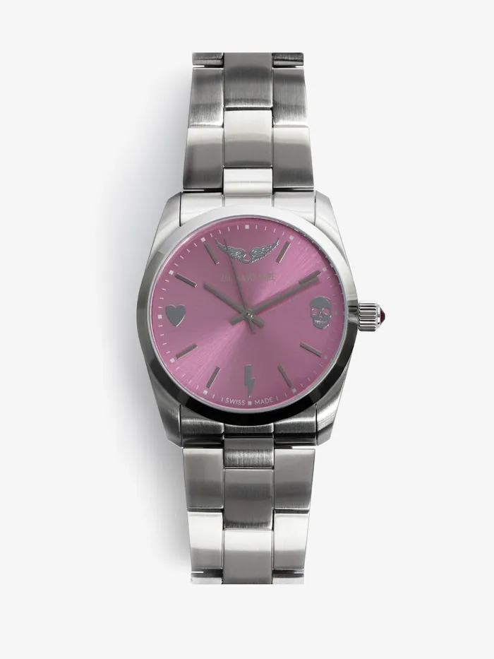 WomenMen Zadig and Voltaire Watches Time2Love Watch Date