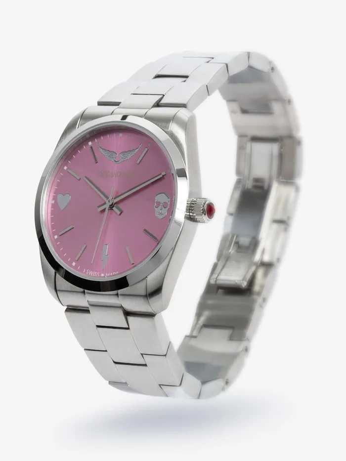 WomenMen Zadig and Voltaire Watches Time2Love Watch Date