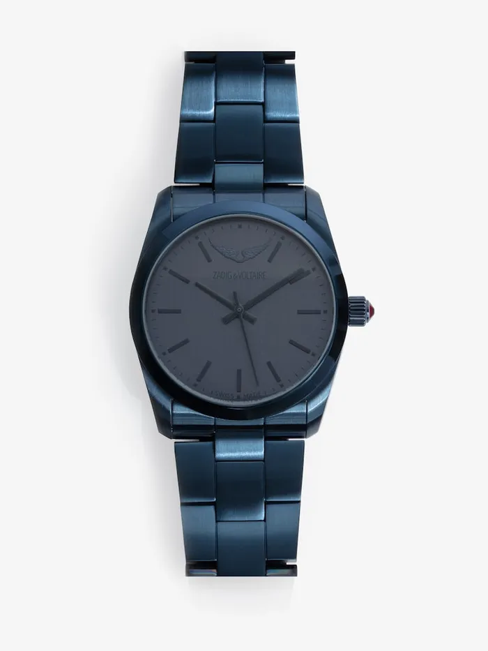 WomenMen Zadig and Voltaire Watches Time2Love Watch Ink