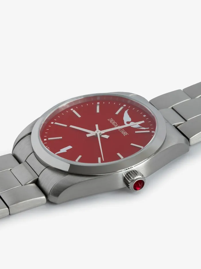 WomenMen Zadig and Voltaire Watches Time2Love Watch Kiss