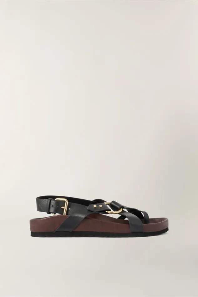 Women MEXICO SANDALS Black Soeur Shoes
