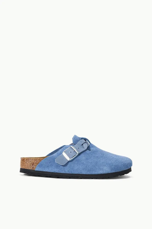 Women Mules and Flats STAUD BIRKENSTOCK BOSTON BRAID CLOG ELEMENTAL BLUE