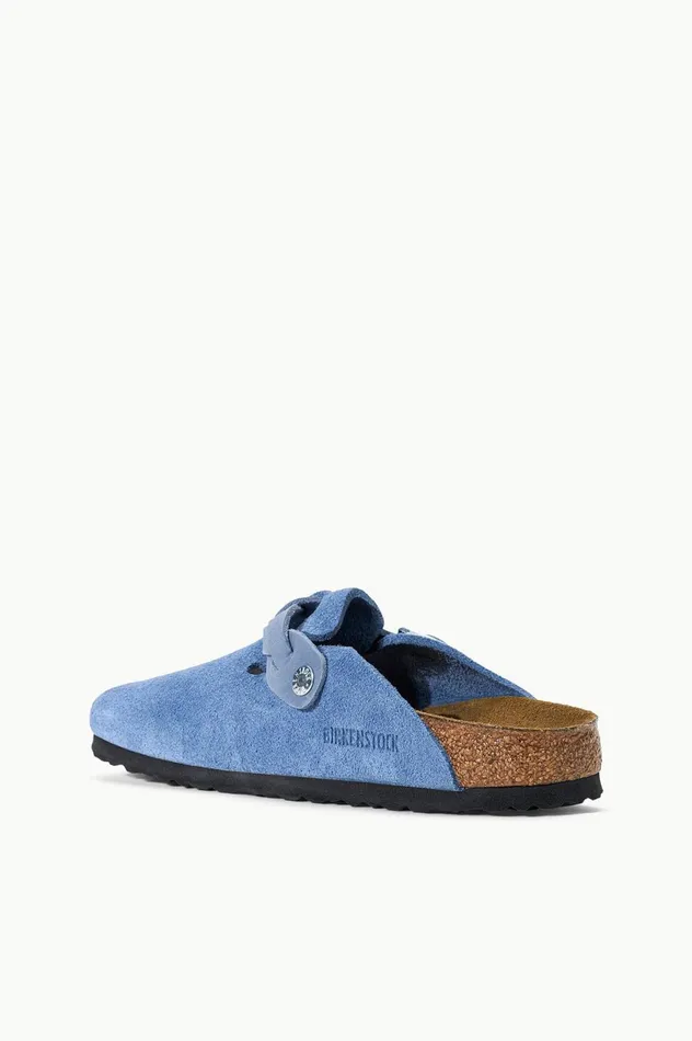 Women Mules and Flats STAUD BIRKENSTOCK BOSTON BRAID CLOG ELEMENTAL BLUE Women Mules and Flats STAUD BIRKENSTOCK BOSTON BRAID CLOG ELEMENTAL BLUE