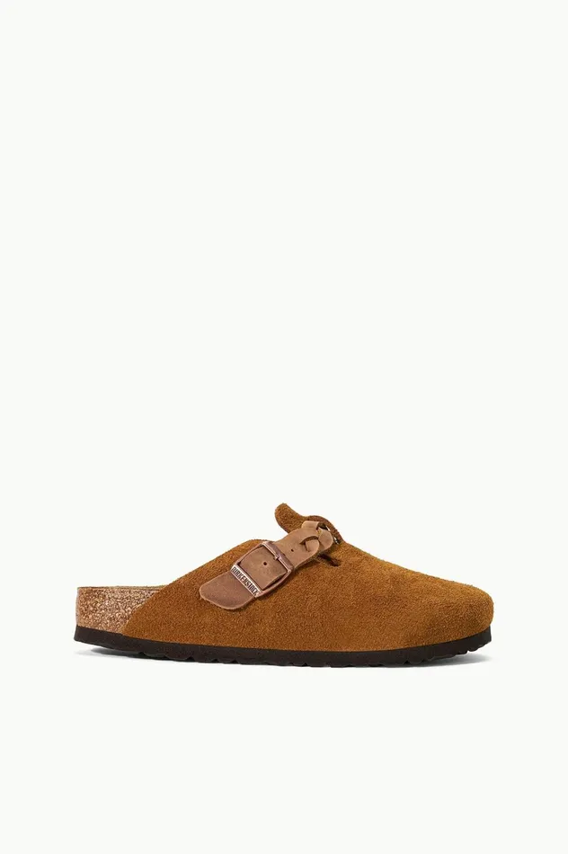 Women Mules and Flats STAUD BIRKENSTOCK BOSTON BRAID CLOG MINK