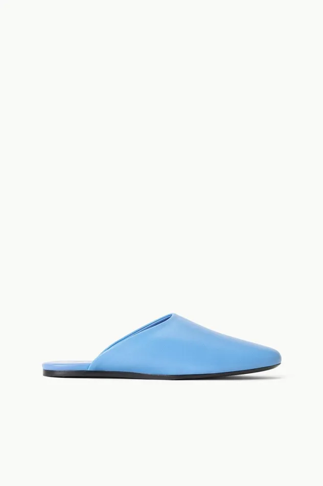 Women Mules and Flats STAUD STAUD ABBY SLIPPER STAUD BLUE