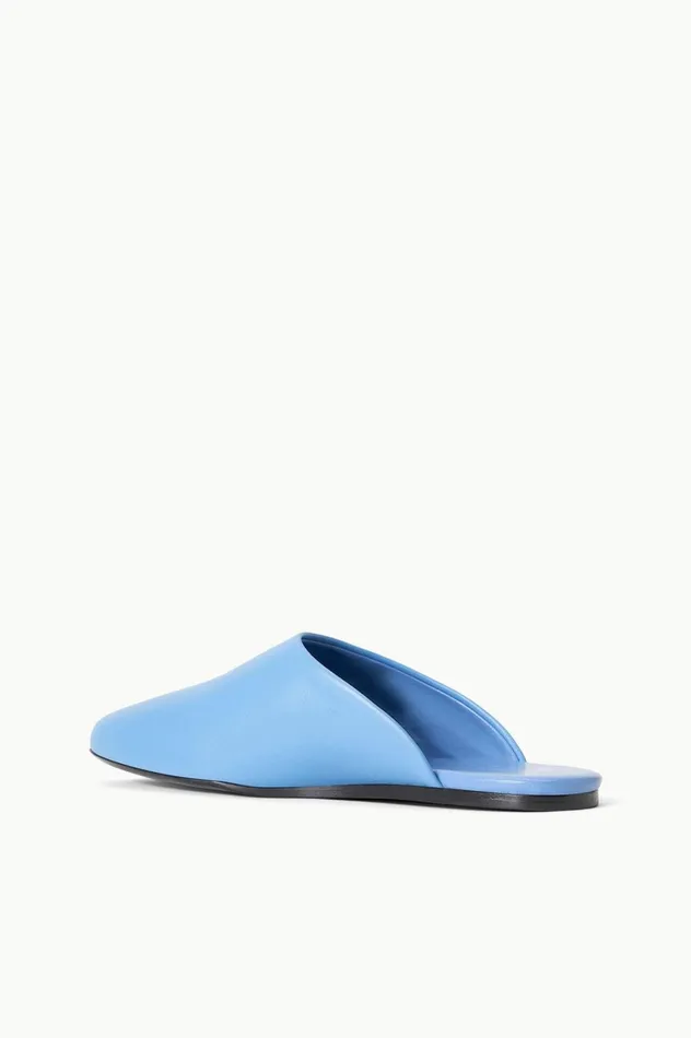 Women Mules and Flats STAUD STAUD ABBY SLIPPER STAUD BLUE Women Mules and Flats STAUD STAUD ABBY SLIPPER STAUD BLUE