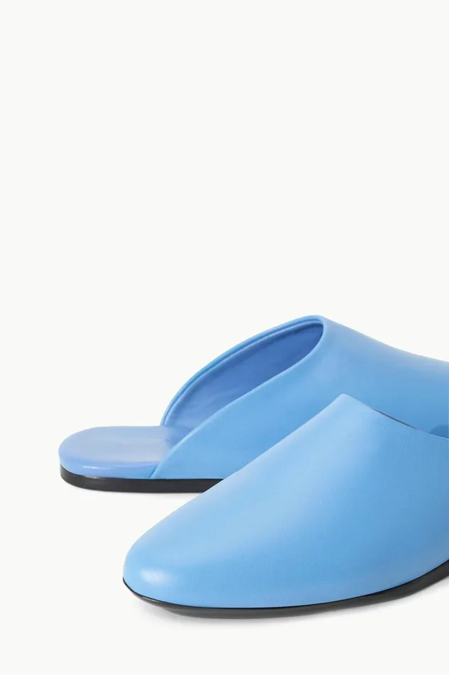 Women Mules and Flats STAUD STAUD ABBY SLIPPER STAUD BLUE Women Mules and Flats STAUD STAUD ABBY SLIPPER STAUD BLUE