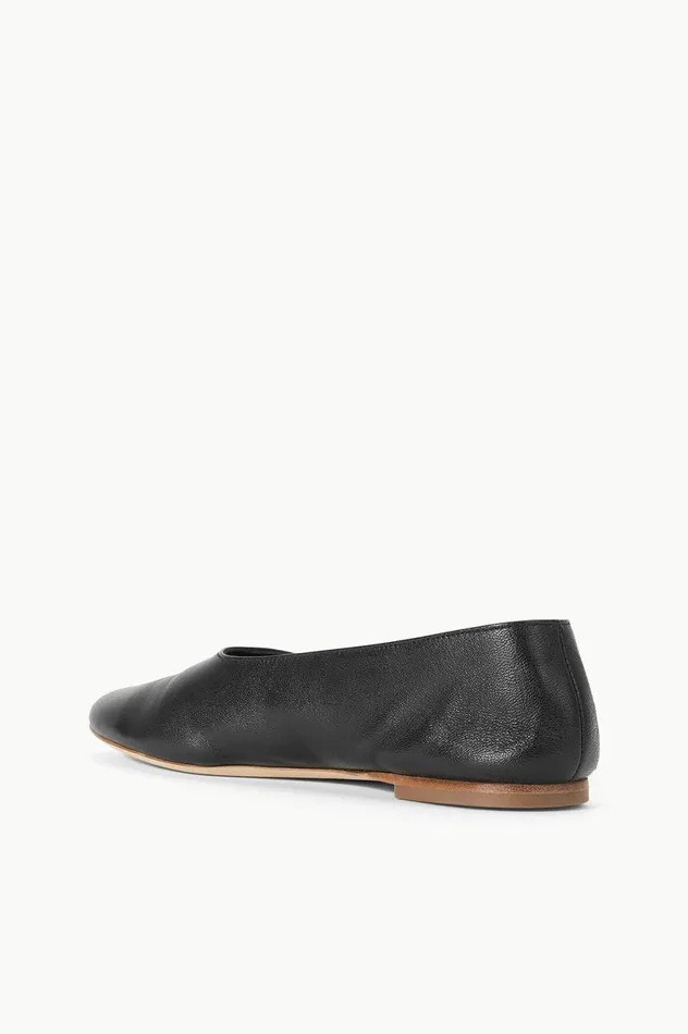 Women Mules and Flats STAUD STAUD ALBA BALLET FLAT BLACK Women Mules and Flats STAUD STAUD ALBA BALLET FLAT BLACK