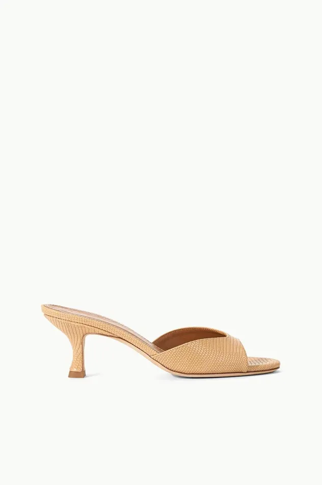 Women Mules and Flats STAUD STAUD BRIGITTE MULE PORCINI