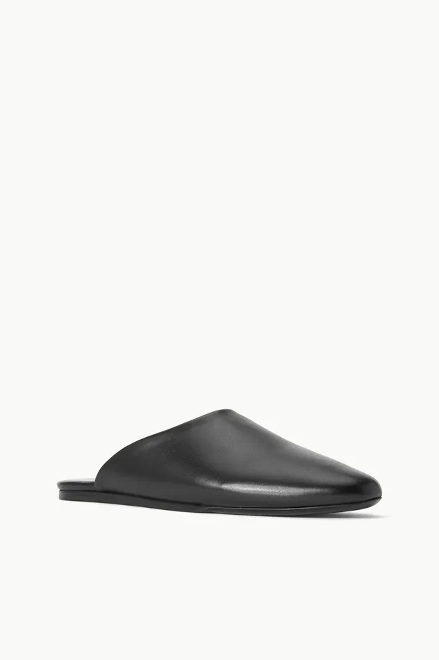 Women Mules and Flats STAUD STAUD CUSTOM ABBY SLIPPER BLACK Women Mules and Flats STAUD STAUD CUSTOM ABBY SLIPPER BLACK