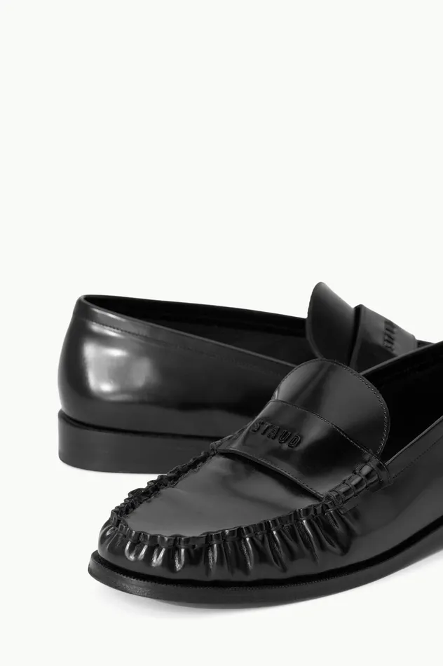 Women Mules and Flats STAUD STAUD LOULOU LOAFER BLACK Women Mules and Flats STAUD STAUD LOULOU LOAFER BLACK
