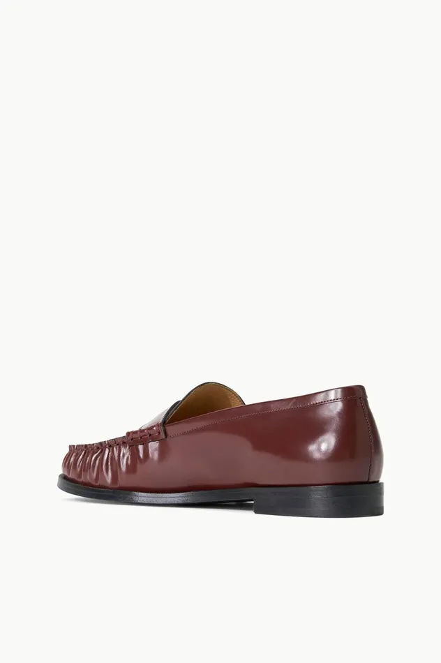 Women Mules and Flats STAUD STAUD LOULOU LOAFER MAHOGANY Women Mules and Flats STAUD STAUD LOULOU LOAFER MAHOGANY