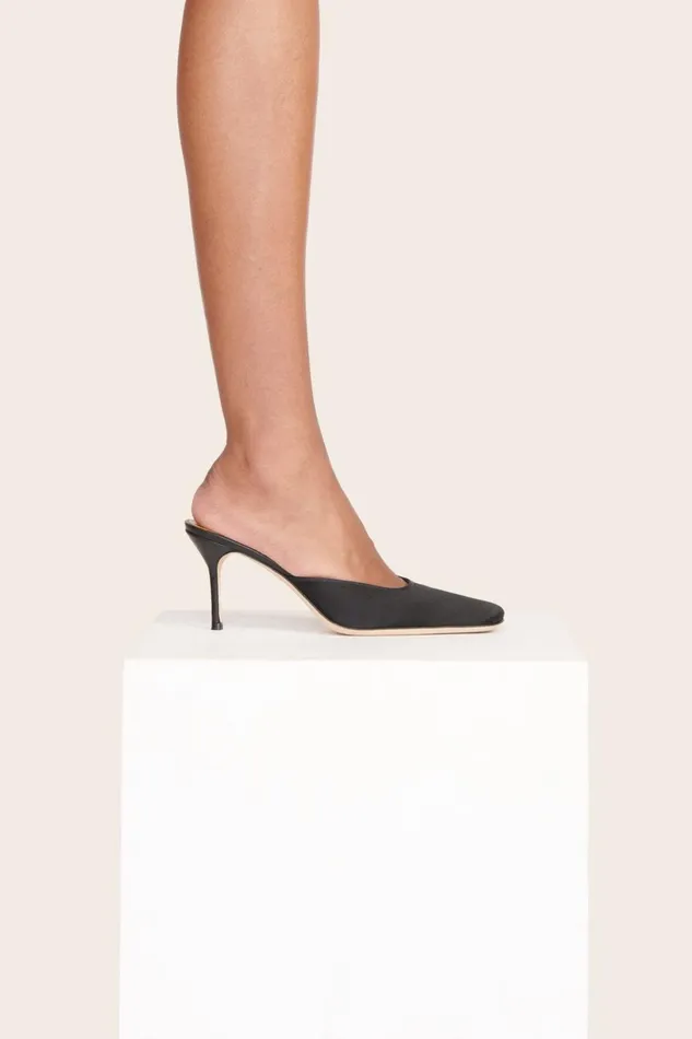 Women Mules and Flats STAUD STAUD OTTO MULE BLACK Women Mules and Flats STAUD STAUD OTTO MULE BLACK