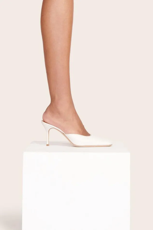 Women Mules and Flats STAUD STAUD OTTO MULE PAPER