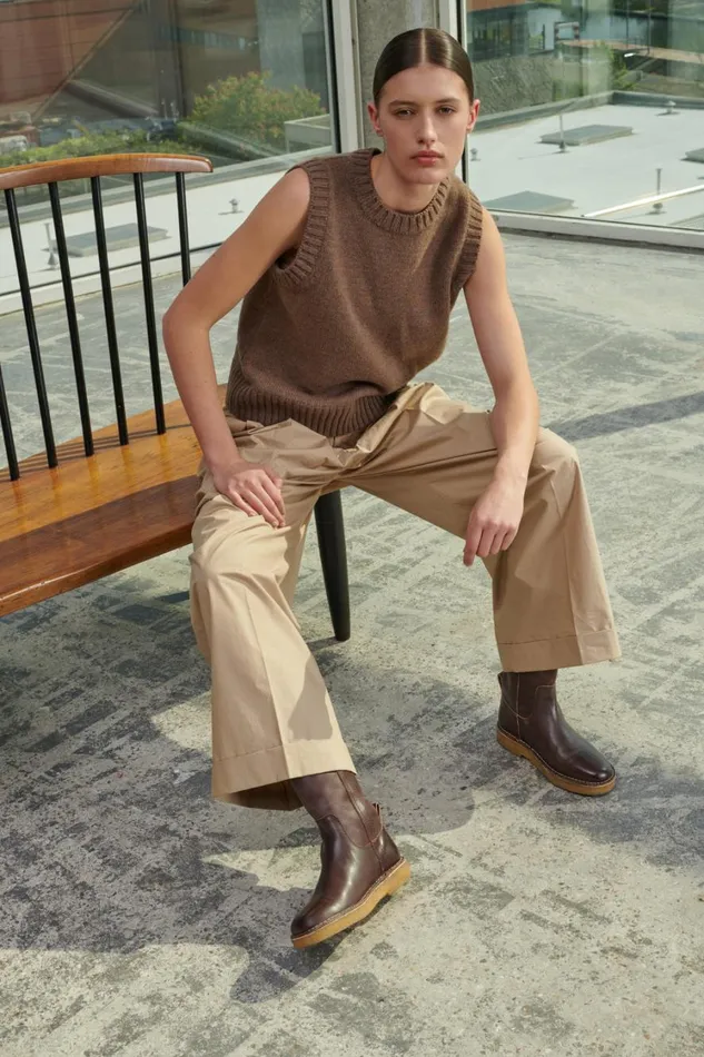 Women NAMASTE JUMPER Beige Soeur Jumpers and Cardigans
