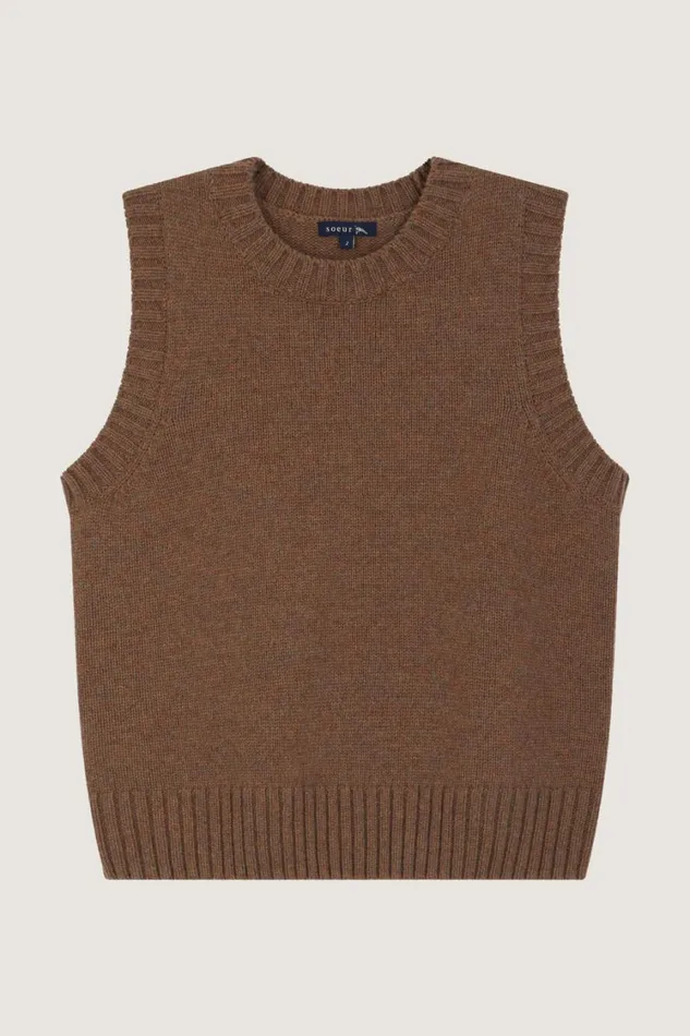 Women NAMASTE JUMPER Beige Soeur Jumpers and Cardigans