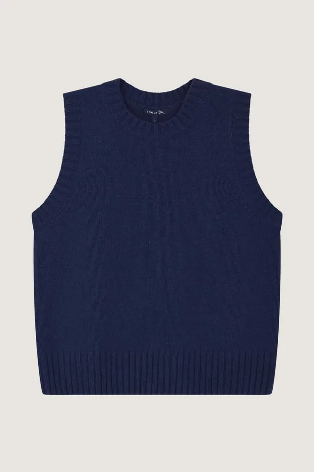 Women NAMASTE JUMPER Blue Soeur Jumpers and Cardigans