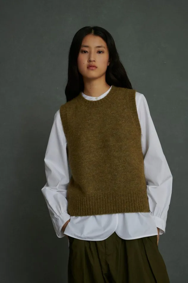 Women NAMASTE JUMPER Khaki Soeur Jumpers and Cardigans