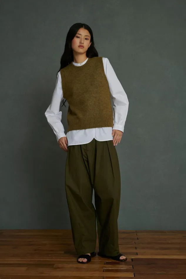 Women NAMASTE JUMPER Khaki Soeur Jumpers and Cardigans