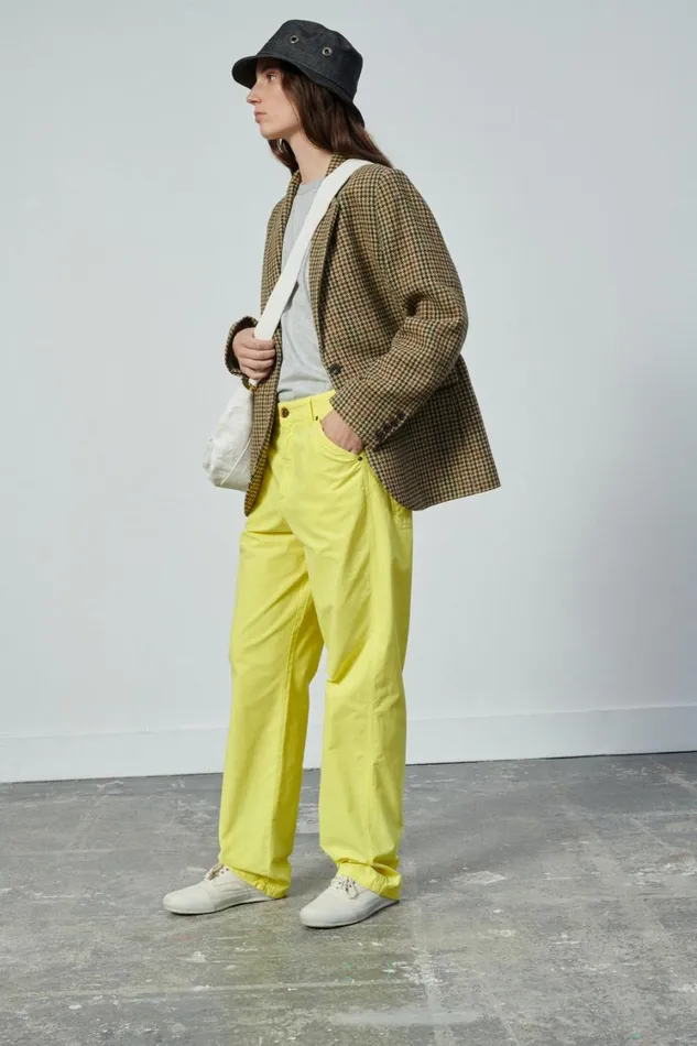 Women NAPOLON JEANS Yellow Soeur Trousers