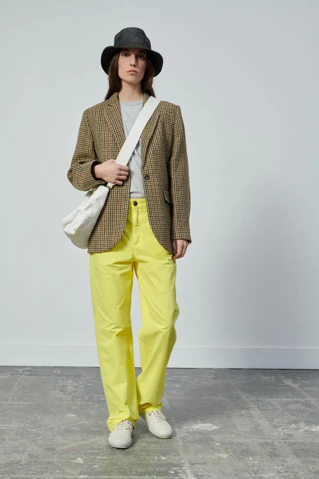 Women NAPOLON JEANS Yellow Soeur Trousers
