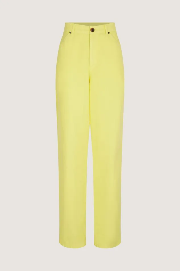 Women NAPOLON JEANS Yellow Soeur Trousers