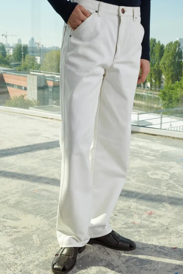 Women NAPOLEON JEANS Chalk Soeur Trousers