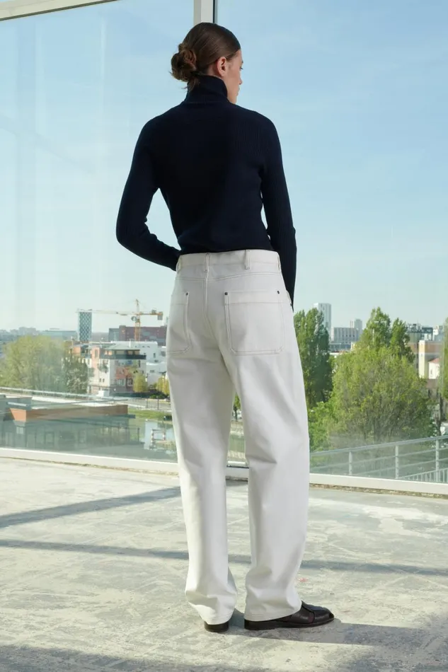 Women NAPOLEON JEANS Chalk Soeur Trousers