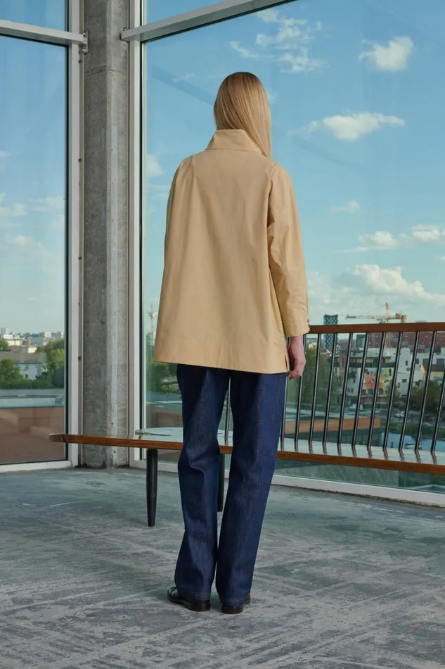 Women NAPOLEON JEANS Raw Denim Soeur Trousers