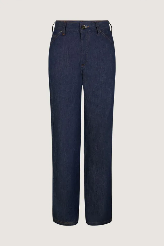 Women NAPOLEON JEANS Raw Denim Soeur Trousers