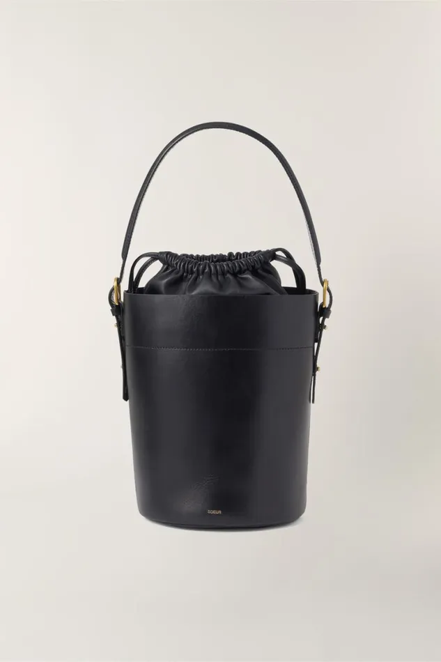 Women NEVADA BAG Black Soeur Bucket Bags