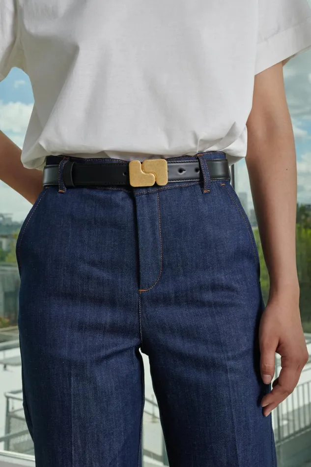 Women NINON BELT Black Soeur Belts
