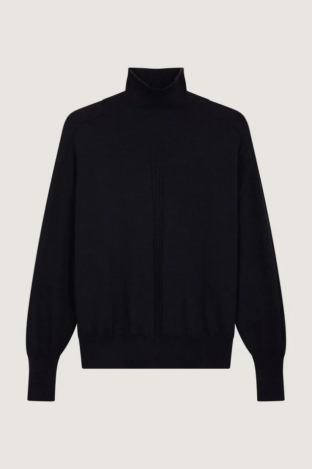 Women NORD SWEATER Navy Soeur Jumpers and Cardigans