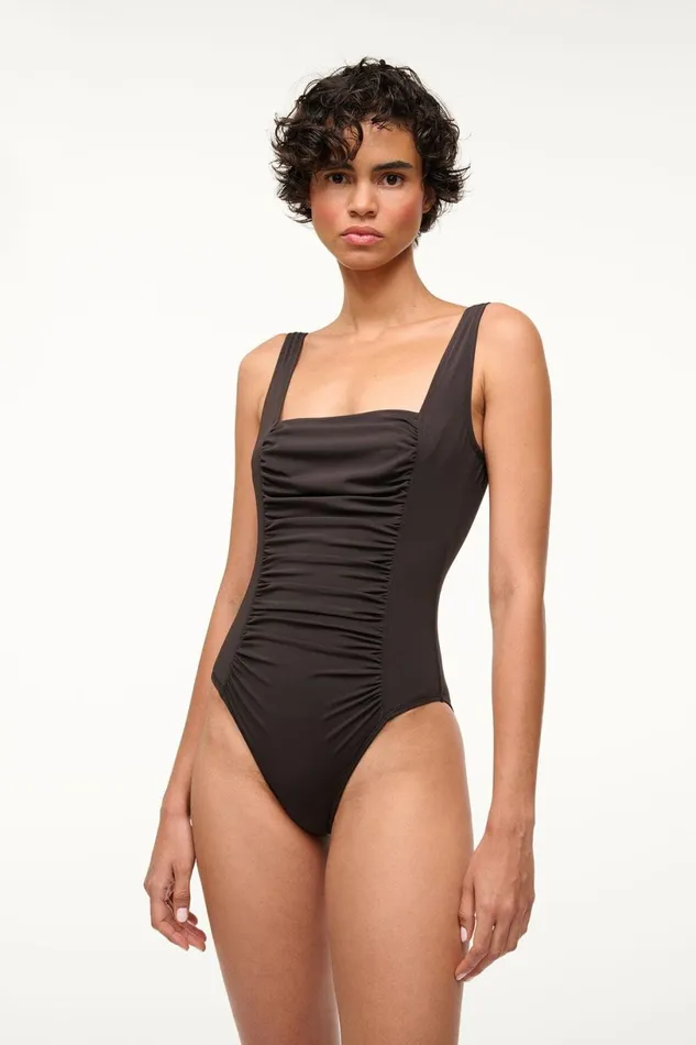 Women One Pieces STAUD STAUD ALDER ONE PIECE BLACK Women One Pieces STAUD STAUD ALDER ONE PIECE BLACK