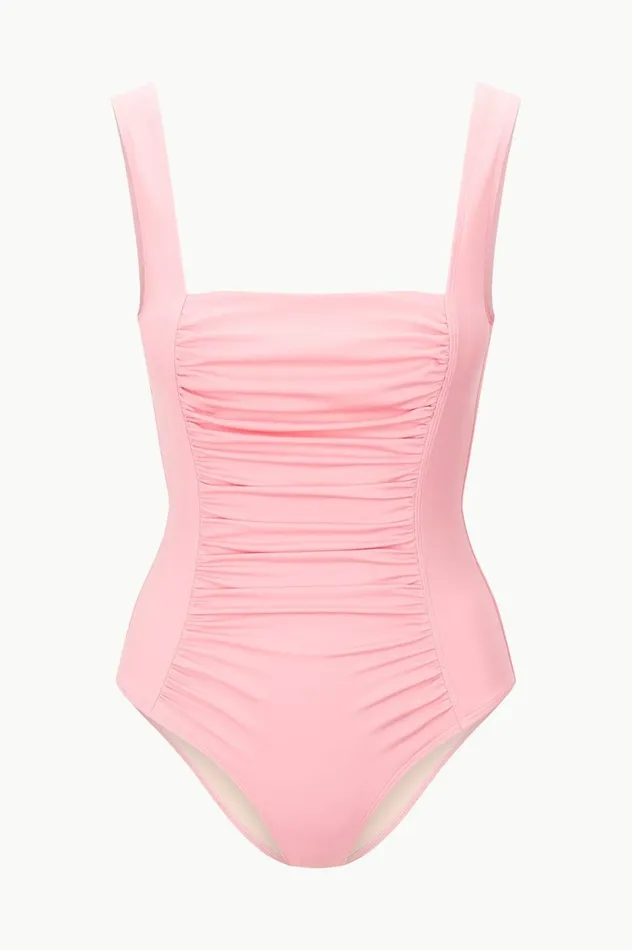 Women One Pieces STAUD STAUD ALDER ONE PIECE PEARL PINK Women One Pieces STAUD STAUD ALDER ONE PIECE PEARL PINK